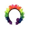 Trademart By Event Rainbow Flower Headband