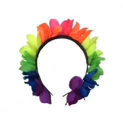 Trademart By Event Rainbow Flower Headband