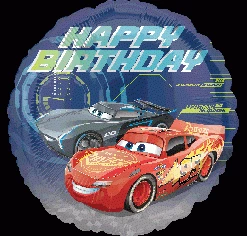 Everything Party 17" Licensed Disney Car Birthday Foil Balloon