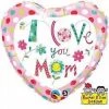Everything Party 18" Qualatex I LOVE YOU MOM Foil Balloon Balloons