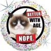 Everything Party 18" Grumpy Cat Foil Balloon