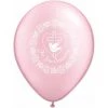 Everything Party 11" Qualatex For Your Christening Cross Pink Latex Balloon