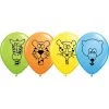 Everything Party Balloons 11" Qualatex Jungle Animals Assorted Latex Balloon