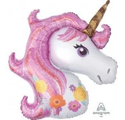 Everything Party 33" Unicorn SuperShape Foil Balloon