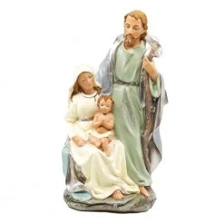 Pacific Wholesale Nativity Scene Mary Joseph And Baby Jesus Figurines - Large By Event