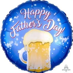 18" Anagram Foil Happy Father's Day Beer Mug Balloon