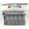 Alpen 50pk Mini Metallic Silver Plastic Spoons By Event