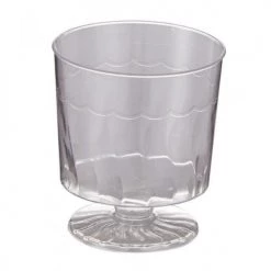 Alpen 30pk Clear Plastic Wine Tasting Glasses 45ml By Event