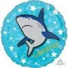 Everything Party Balloons 17" Anagram Shark Legend Foil Balloon