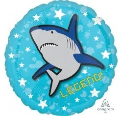 Everything Party Balloons 17" Anagram Shark Legend Foil Balloon