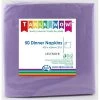 Alpen 50pk Dinner Napkins - Lavender All Birthday