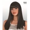 Everything Party By Theme Wig - Deluxe Long Black Wig With Fringe