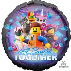 Everything Party Anagram 17" Licensed Lego Movie 2 Foil Balloon Balloons