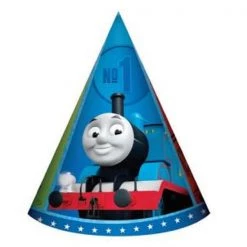 Artwrap 8pk Licensed Thomas & Friends Party Hats All Birthday