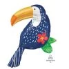 Anagram Foil SuperShape Tropical Jungle Toucan Balloon