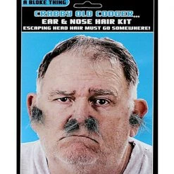 Everything Party Grumpy Old Man Nose And Ear Hair Kit By Theme