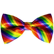JD Party Rainbow Bow Tie By Event