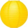 Everything Party 30cm Plain Paper Lantern - Yellow All Birthday