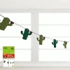 Everything Party 3m Glitter Cactus Garland