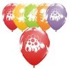 Everything Party 11" Qualatex Dinosaur Assorted Latex Balloon Balloons