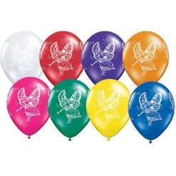 Everything Party 11" Qualatex Fairy Assorted Colour Latex Balloon