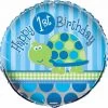 Everything Party 18" 1st Birthday Turtle Foil Balloon Balloons