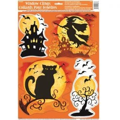 Everything Party Halloween Spooky Window Clings By Event
