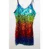 Everything Party Costume Rainbow Sequin Dress