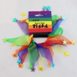 Trademart Rainbow Scrunchie