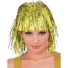 Everything Party By Theme Tinsel Wig - Gold