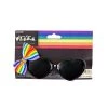 Trademart By Event Heart Shape Party Glasses With Rainbow Bow