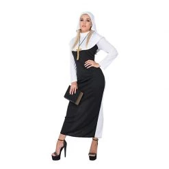 Cut Price Adult - Deluxe Karnival Nun Costume