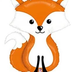 Everything Party 36" Licensed Woodland Fox SuperShape Foil Balloon Balloons