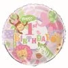 Everything Party 18" 1st Birthday Pink Safari Foil Balloon
