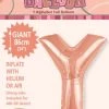 Unique Balloons 34" Meteor Jumbo Foil Balloon - Letter Y (3 Colours)