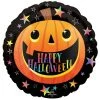 Qualatex 18" Anagram Smiley Pumpkin Foil Balloon Balloons