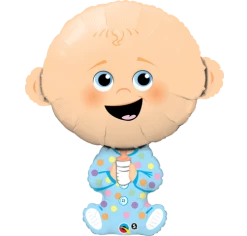 Everything Party 38" Baby Boy SuperShape Foil Balloon Balloons