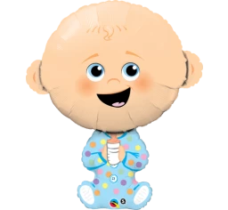 Everything Party 38" Baby Boy SuperShape Foil Balloon Balloons