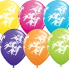 Everything Party 11" Qualatex Racehorse Assorted Colour Latex Balloon Balloons