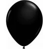 5" Qualatex Plain Latex Balloon - Round Fashion Onyx Black
