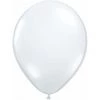 Balloons 5" Qualatex Plain Latex Balloon - Round Diamond Clear