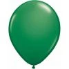 5" Qualatex Plain Latex Balloon - Round Standard Green Balloons