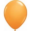 5" Qualatex Plain Latex Balloon - Round Standard Orange