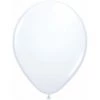 Balloons 5" Qualatex Plain Latex Balloon - Round Standard White