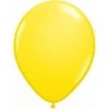 5" Qualatex Plain Latex Balloon - Round Standard Yellow Balloons