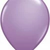 Balloons 11" Qualatex Plain Latex Balloon - Round Pearl Spring Lilac
