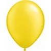 11" Qualatex Plain Latex Balloon - Round Pearl Citrine Yellow