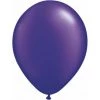 11" Qualatex Plain Latex Balloon - Round Pearl Quartz Purple Balloons