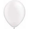 11" Qualatex Plain Latex Balloon - Round Pearl White