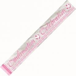 Everything Party Confirmation Celebration Banner (Pink, Blue, Gold)